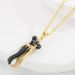 New Creative Couple Pendant Copper Gold Plated Versatile Jewelry Combination Detachable Personalized Men's And Women's_ipsvogv.com