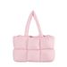 Women's Bags Underarm bag women's bag 2024 new versatile shoulder bag down cotton bag large capacity fashion hand held tote bag_ipsvogv.com