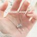 S Pure Silver Ribbon Bow Necklace Women, Luxurious High-End Glossy Round Bead Collarbone Chain For Wealthy Socialites_ipsvogv.com