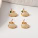 New Chinese Hetian Jade Enamel Earrings For Women High End Temperament Oval Niche Earrings Retro Earrings_ipsvogv.com