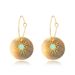 Women’s Jewelry Set Fashion Supply Of Natural Shell Earrings Ins Niche Design High End Artificial Turquoise Earrings Jewelry For Women_ipsvogv.com