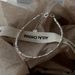 S Pure Broken Silver Bracelet For Women In Korea, Simple And Versatile, Instagram Style, Niche Design, High-end Feel,_ipsvogv.com