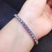 Trendy Live Streaming Fire-Colored Full Diamond 3A Zircon Bracelet For Women, Simulated Moissanite Men's Celebrity Style_ipsvogv.com