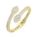 Unisex Jewelry Fashion New Open Bracelet Inlaid Zircon Palm Hamsa Shape Men And Women Hip Hop Bracelet Jewelry_ipsvogv.com