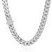 Men's Jewelry Set Fashion Stainless Steel Flat Cuban Chain Necklace High End Personality Men's Cuban Accessories Bracelet_ipsvogv.com