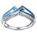 Sanjie's New Pure Cross Drip Oil SHEIN Copper Ring Zircon Jewelry For Women_ipsvogv.com