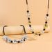 Personality Temperament Beaded Necklace Short Large Beads Clavicle Chain Simple Necklace_ipsvogv.com