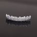 New Style One Row 8 Teeth Micro Inlaid Copper Zircon Hip Hop Exaggerated Braces_ipsvogv.com