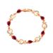 Heart shaped crystal bracelet women's Zircon diamond bracelet with diamonds_ipsvogv.com