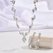 Women’s Jewelry Set FashionFashionable Full Diamond Wedding Jewelry Niche Earring Style Necklace Set_ipsvogv.com