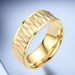 Xiyin's New Titanium Steel Diamond Patterned Ring With Fashionable Design And Versatile Couple Handicrafts_ipsvogv.com