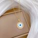 【 Titanium Steel 】 Round Eyes, Personalized Fashion, Light Luxury Temperament, Gorgeous Diamond Necklace, Women's_ipsvogv.com