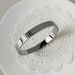 Women’s Jewelry Set Fashion 8mm Stainless Steel Gold Steel Leather Belt Watch Strap Bracelet Hot Selling High Polished Striped Watch Strap Bracelet_ipsvogv.com