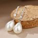 Cao Shi's New Baroque Earrings Have A Water Droplet Shaped Pearl Long Style, Elegant Women's Earrings, And Are_ipsvogv.com