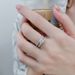 Three Lives Three Worlds Moissanite Ring S925 Silver Engagement Ring Light Luxury Niche Exquisite Gift For Girlfriend_ipsvogv.com