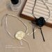 Camellia Pearl Patchwork For Women, Light Luxury, Niche Choker, Collarbone Chain, Pure Desire Tie, Floral Necklace_ipsvogv.com