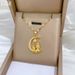 【 】 Watching The Moon From Afar, Love, Light Luxury, Gorgeous Charm, Full Diamond Necklace, Women's Versatile Clavicle_ipsvogv.com