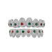 Hot Selling Braces Hip Hop Style Full Of Zirconium New Color Zirconium Halloween Christmas Tooth Decoration_ipsvogv.com