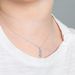 Simple Fashion Cute Dolphin Dia Love Pendant Women's Gift S Sterg Sier Necklace Animal Trend Accessories_ipsvogv.com