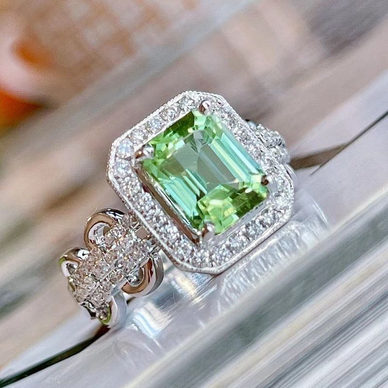 Cao Shi's Luxurious And Domineering With Exaggerated Personality, Index Finger Ring, Lace Rectangular Ring_ipsvogv.com
