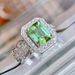 Cao Shi's Luxurious And Domineering With Exaggerated Personality, Index Finger Ring, Lace Rectangular Ring_ipsvogv.com