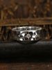 concave Inlaid Convex Simple, Ring, Fashionable, Handmade, Trendy, Unisex, Adjustable Opening Ring Fashionable, Simple, , Handmade, Trendy, Unisex,_ipsvogv.com