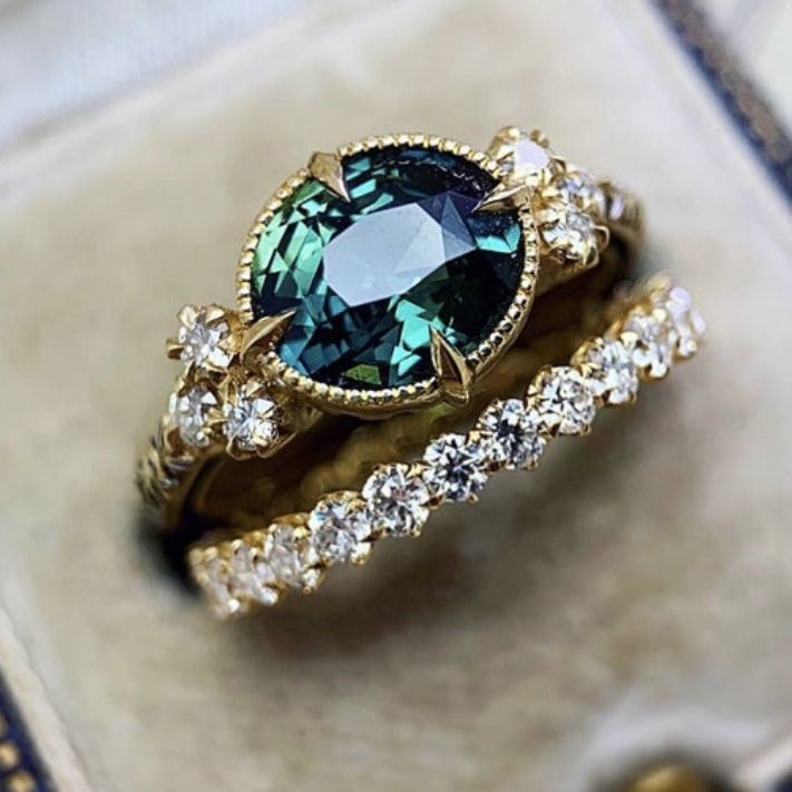 Ins Cold Women's Couple Ring Alloy Inlaid Zircon Jewelry_ipsvogv.com