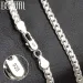 S Sterling Gold Sier Plated Plating 18 20 22 24 Inch Side Chain Necklace For Women Men Fashion Jewelry Gifts_ipsvogv.com