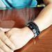 Titanium Mesh Stainless Steel Bangle Gold Cross Men's Bracelet Hip Hop Jewelry_ipsvogv.com