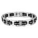 Women's Jewelry Fashion Stainless Steel Bracelet Punk Multi Layer Simple Versatile Silicone Bracelet_ipsvogv.com