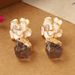 Retro Flower Earrings Tassel Earrings For Women Summer High End Personality 2024 New French Niche Earrings_ipsvogv.com