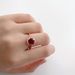 Fashion classic engagement ring for women, inlaid with zircon and rose gold plated_ipsvogv.com