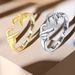 Fashionable Love You Forever Open Couple Ring Popular Handmade Xiyin Matching Jewelry_ipsvogv.com