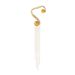 Jewelry Personality Temperament Pearl Tassel Single Earring Business S-shaped Curved Metal Earrings_ipsvogv.com