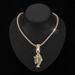 Chain Necklaces Hot Selling Grassland Animal Leopard Pendant Jewelry Hip Hop Personality Cool Leopard Pendant Jewelry_ipsvogv.com