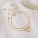 Women's Jewelry Copper Hot Style Love Ladies Stainless Steel Clavicle Bracelet Gold Plated Personalized Copper Niche Bracelet_ipsvogv.com