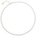 Shi Family Circle 2mm Extremely Fine Baby Millet Pearl Necklace For Women Light Luxury And Unique High End French Collar_ipsvogv.com