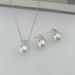 Fashion all match water drop CCB personality pendant necklace simple water drop punk glossy jewelry_ipsvogv.com
