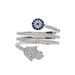 Fashion Trend New Palm Eye Zircon Ring Hip Hop Micro Inlaid Zircon Women's Ring_ipsvogv.com