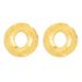 E11869 Exaggerated Large Circle ZA Creative Alloy Irregular Geometry Cold Wind Earrings_ipsvogv.com