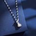 New S999 Pure Silver Temperament Necklace For Women, Lucky Money Bag Collarbone, Ethnic And National Style Sweater_ipsvogv.com