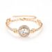 Jewelry accessories creative temperament personality inlaid rhinestone necklace earrings bracelet ring four piece set_ipsvogv.com