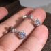 Cao Shi's New Fashionable And Simple Long Tassel Geometric Zircon Earrings For Women's Super Fairy Jewelry_ipsvogv.com
