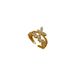 【 Real Gold Plating 】 Open Butterfly Women's Fashion Micro Inlay Light Luxury Finger Ring, Index Finger Ring, Netting_ipsvogv.com