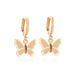 best selling products ins style simple metal butterfly tassel pendant women's clavicle pendant necklace_ipsvogv.com