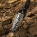 The same necklace as the movie and TV series, titanium steel fingerprint bullet pendant, men's trendy necklace pendant_ipsvogv.com