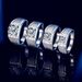 S925 Sterling Silver Men's Frosted Moissanite Diamond Ring New Classic High Carbon Stone Yellow Diamond Ring_ipsvogv.com