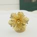 Fashionable Luxurious Hollow Flower Leaf Women's Ring, Waterproof And Adjustable Size, Bride's Wedding, Birthday Party,_ipsvogv.com
