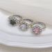 New Handheld Flower Set With Zircon Open Ring, Niche Design, Colorful Treasure Twisted Rope, Light Luxury And High-end_ipsvogv.com