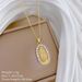 【 Titanium Steel 】 Ethereal Figure Full Diamonds, Exuding Light Luxury Temperament And A Magnificent Diamond Necklace_ipsvogv.com